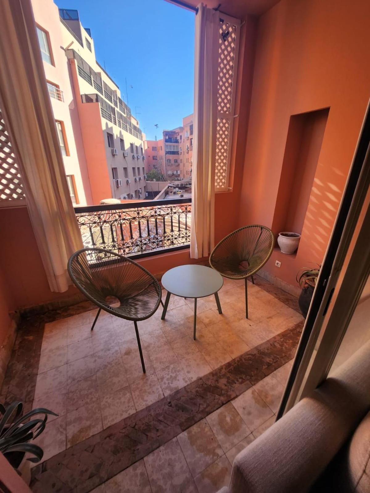 Appartement Patio Centre Gueliz Marrakesh Eksteriør billede